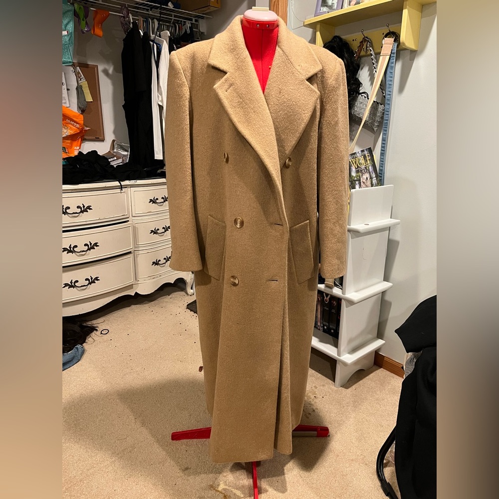 Jones New York 100% Wool Women’s Trench Coat- Like New- PLEASE OFFER
